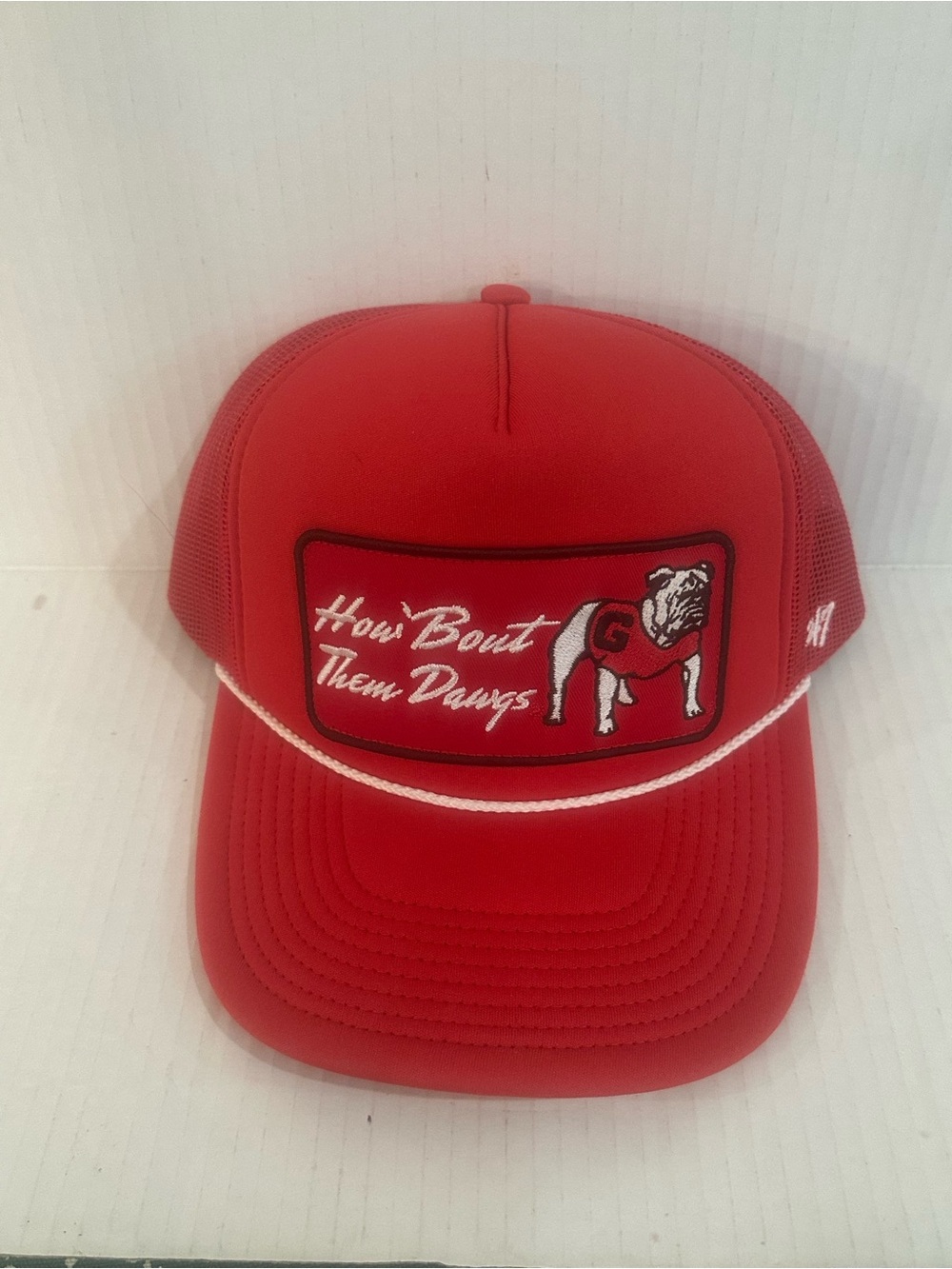 Georgia Bulldogs '47 Brand Retro/Throwback Trucker Hat New Never Worn